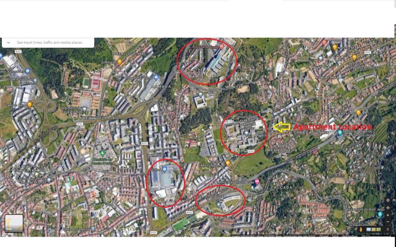 University Of Minho- Inl Campus Gualtar Apartment Брага Екстериор снимка